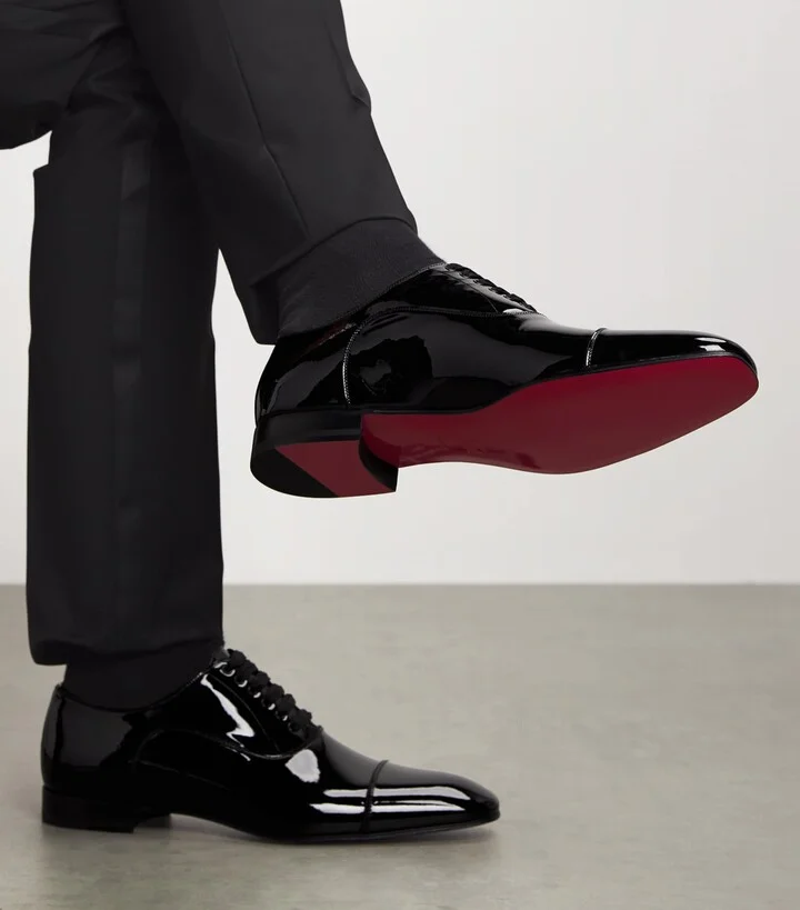 Christian Louboutin Greggo Patent Oxford Shoes - Image 5