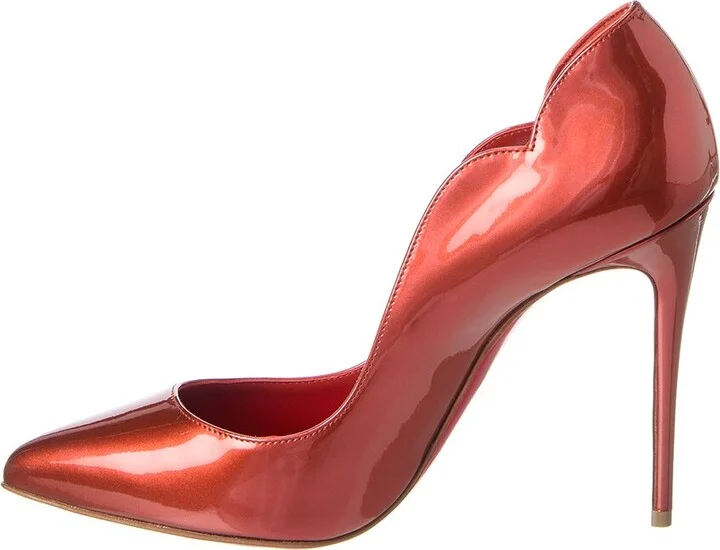 Christian Louboutin Hot Chick 100 Patent Pump - Image 2