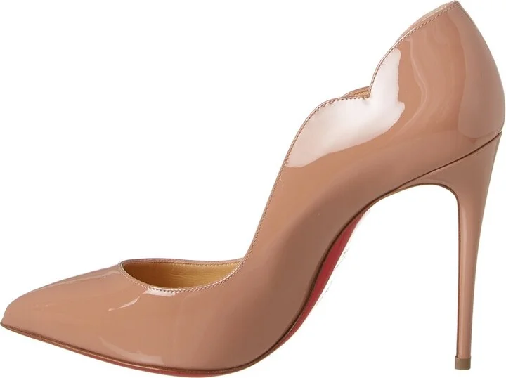Christian Louboutin Hot Chick 100 Patent Pump - Image 2