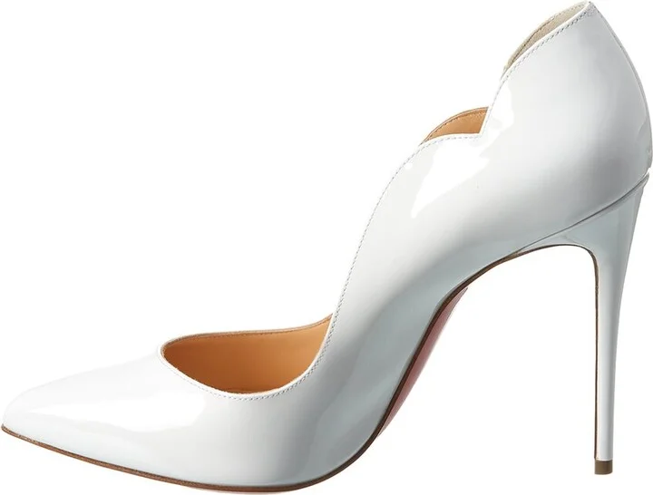 Christian Louboutin Hot Chick 100 Patent Pump - Image 2