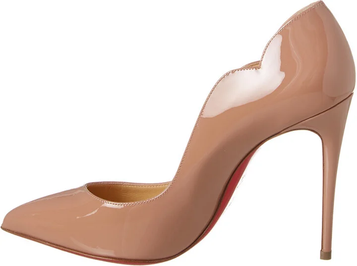Christian Louboutin Hot Chick 100 Patent Pump - Image 2