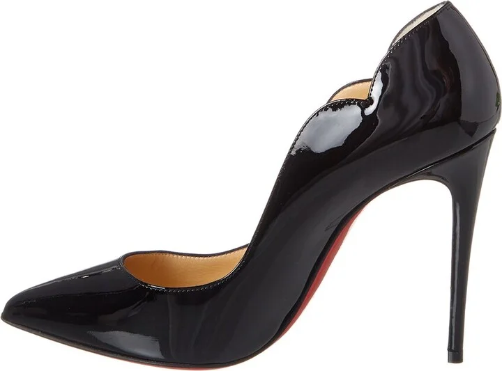 Christian Louboutin Hot Chick 100 Patent Pump - Image 2