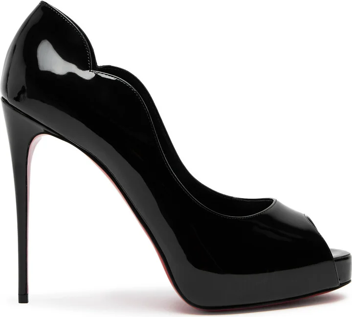 Christian Louboutin Hot Chick 120 Patent Leather Pumps