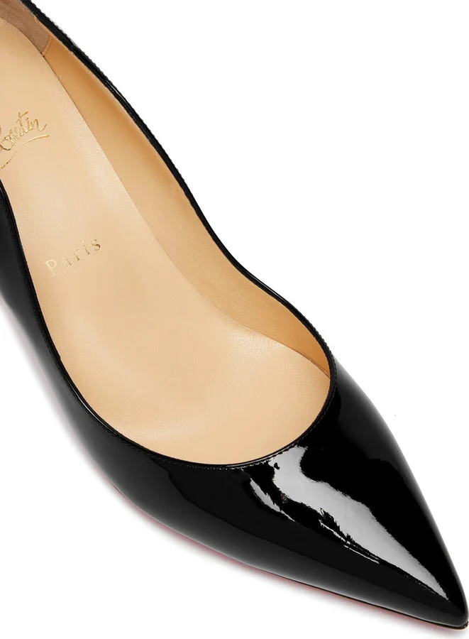 Christian Louboutin Hot Chick 70 Patent Leather Pumps - Image 4
