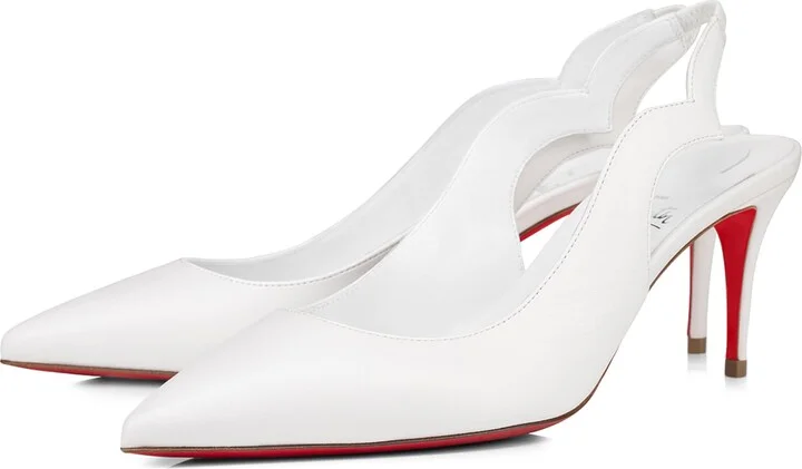 Christian Louboutin Hot Chick Nappa Slingback Pumps 70 - Image 3