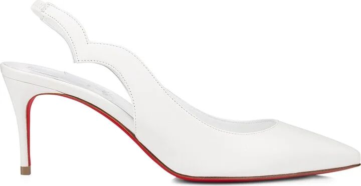 Christian Louboutin Hot Chick Nappa Slingback Pumps 70