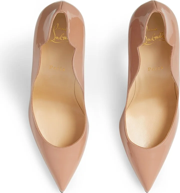 Christian Louboutin Hot Chick Patent Leather Pumps 100 - Image 3