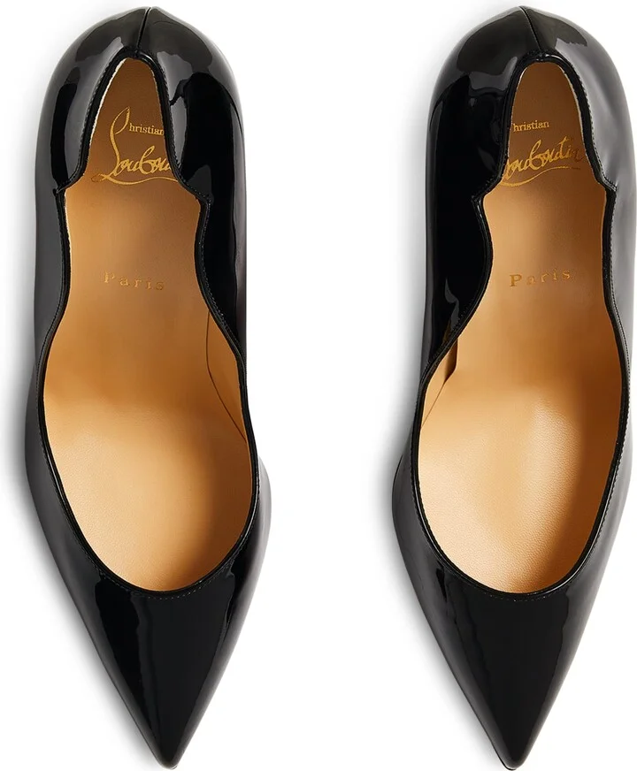 Christian Louboutin Hot Chick Patent Leather Pumps 100 - Image 5