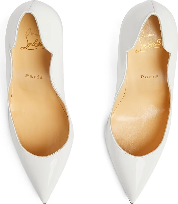 Christian Louboutin Hot Chick Patent Leather Pumps 100 - Image 3