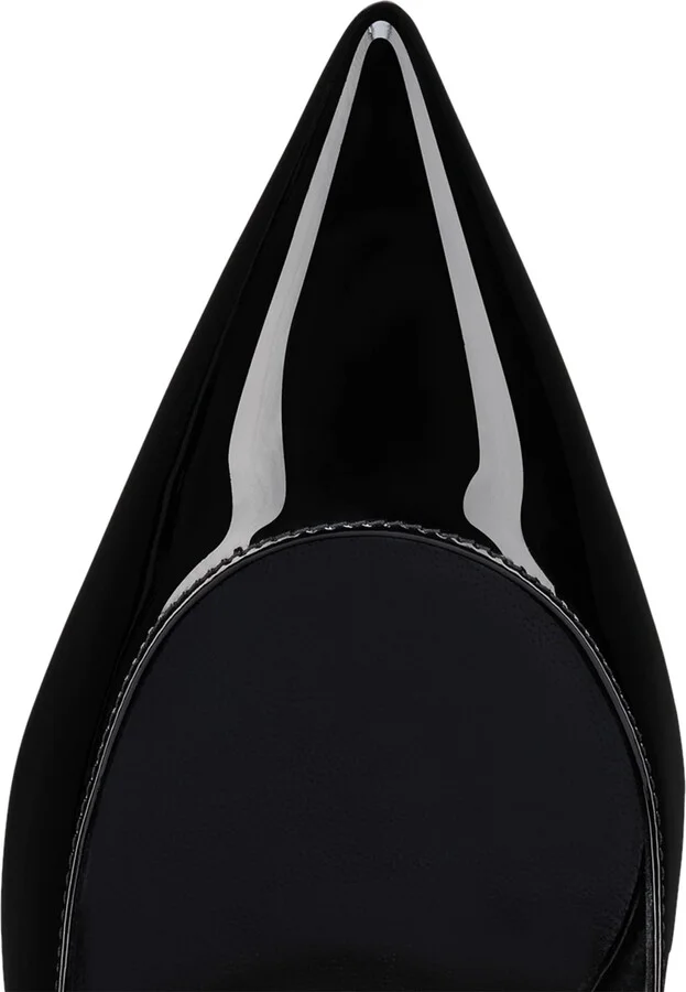 Christian Louboutin Hot Chick Patent Leather Slingback Pumps 70 - Image 4