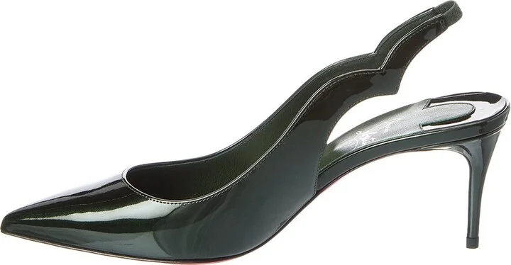Christian Louboutin Hot Chick Sling 70 Patent Slingback Pump - Image 2