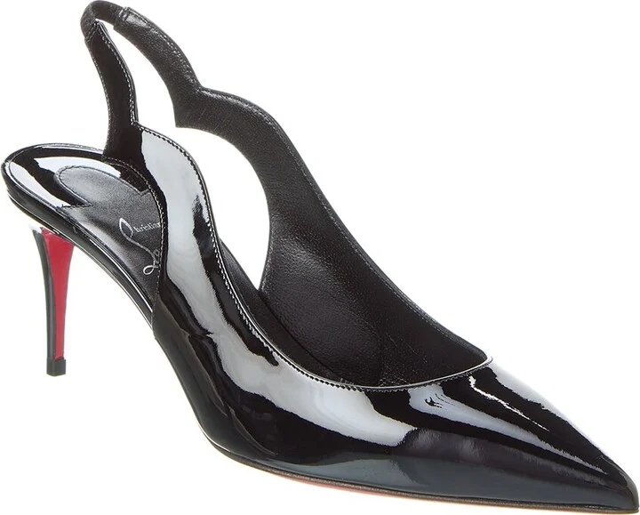 Christian Louboutin Hot Chick Sling 70 Patent Slingback Pump