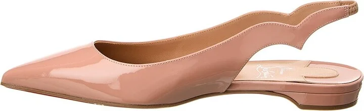 Christian Louboutin Hot Chickita Patent Slingback Flat - Image 2