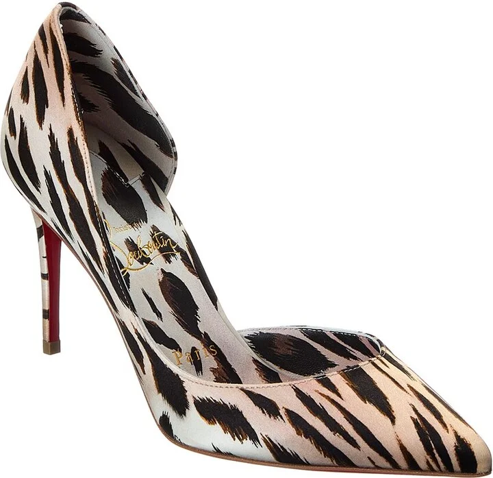 Christian Louboutin Iriza 85 Satin Pump