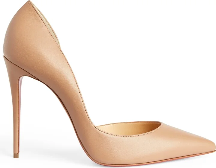 Christian Louboutin Iriza Leather Pumps 100 - Image 4