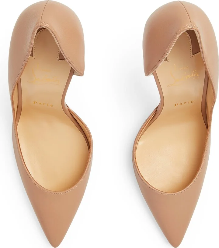 Christian Louboutin Iriza Leather Pumps 100 - Image 6