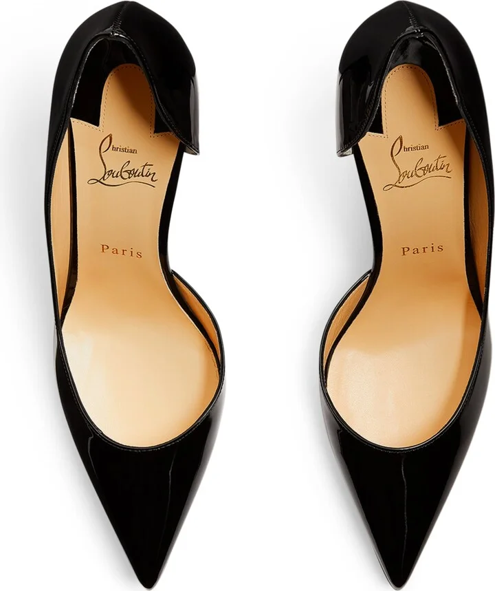Christian Louboutin Iriza Patent Leather Pumps 85 - Image 3