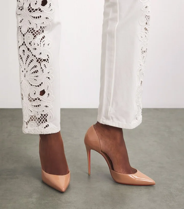 Christian Louboutin Iriza Patent Pumps 100 - Image 5