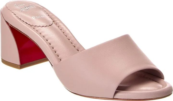 Christian Louboutin Jane 55 Leather Mule