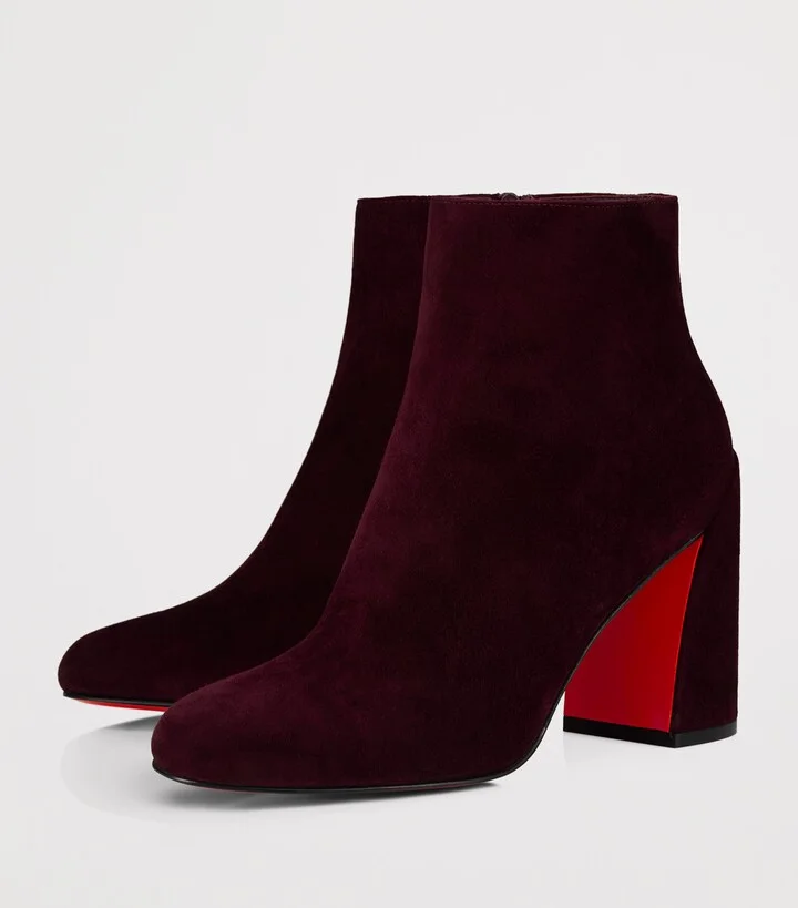 Christian Louboutin Jane Heeled Boots 85 - Image 2