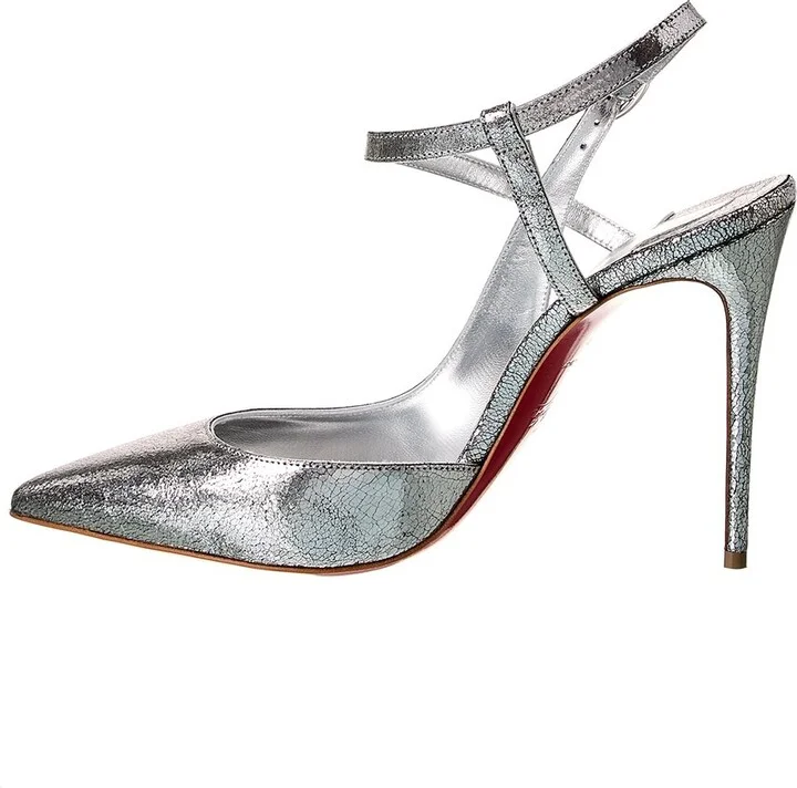 Christian Louboutin Jenlove 100 Leather Pump - Image 2
