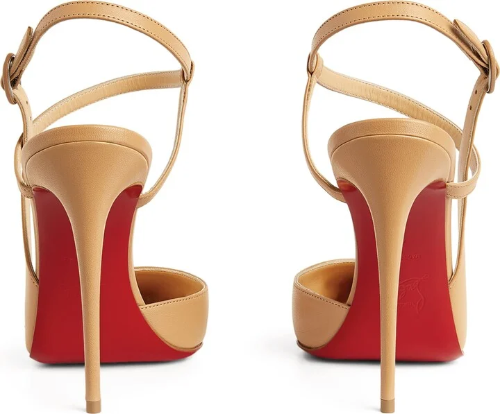Christian Louboutin Jenlove Leather Pumps 100 - Image 4