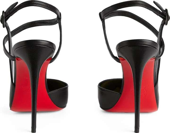 Christian Louboutin Jenlove Leather Pumps 100 - Image 5