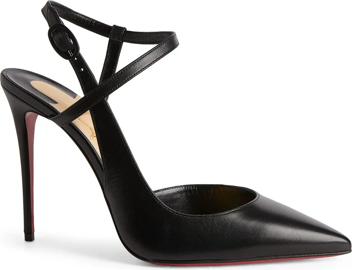 Christian Louboutin Jenlove Leather Pumps 100 - Image 6
