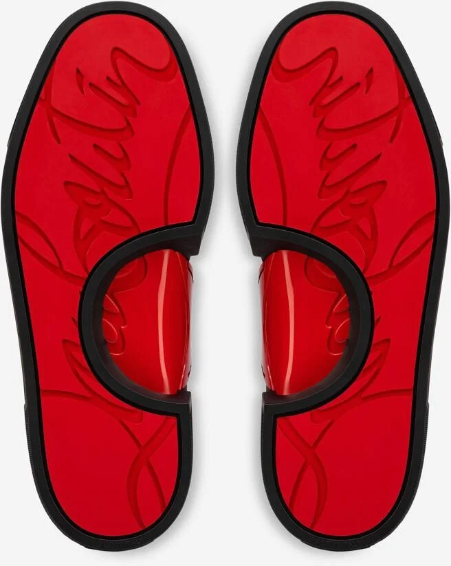 Christian Louboutin Jimmy Leather Sneakers - Image 7