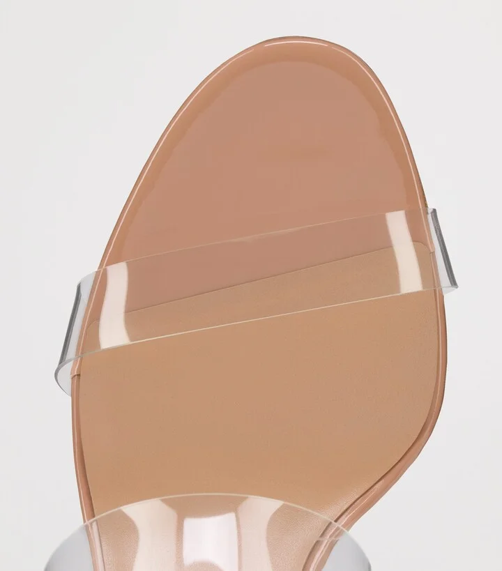Christian Louboutin Just Nothing Leather Heeled Sandals 55 - Image 4