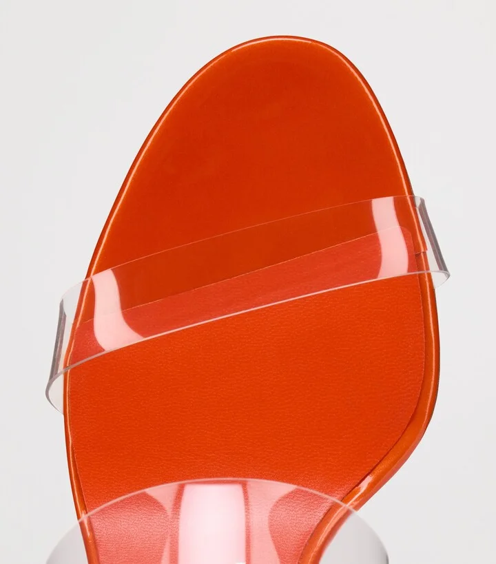 Christian Louboutin Just Nothing Leather Heeled Sandals 55 - Image 4