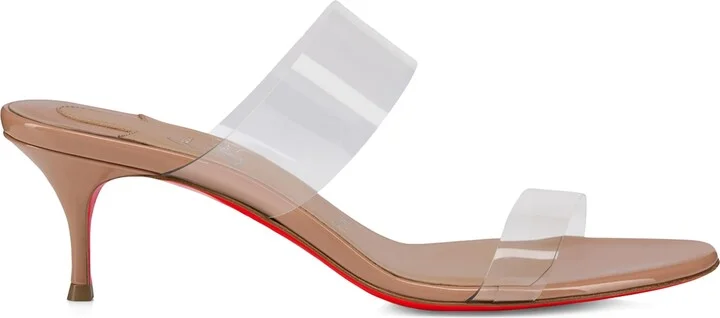 Christian Louboutin Just Nothing Leather Heeled Sandals 55