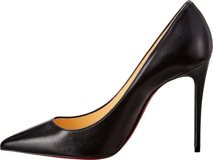 Christian Louboutin Kate 100 Leather Pump - Image 2