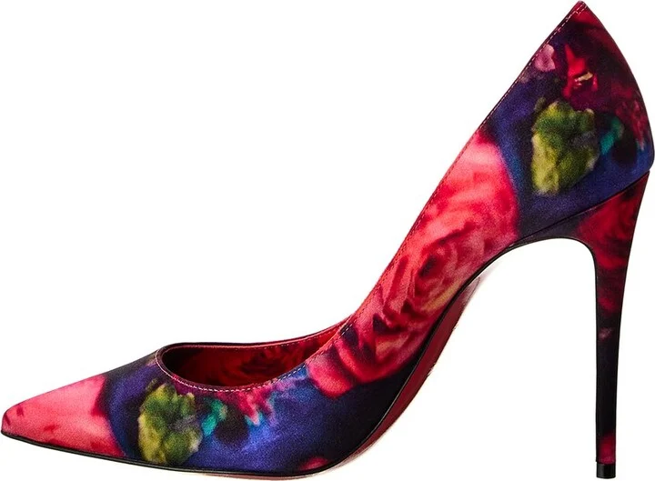 Christian Louboutin Kate 100 Satin Pump - Image 2
