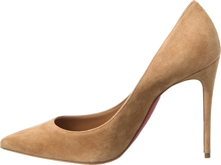 Christian Louboutin Kate 100 Suede Pump - Image 2