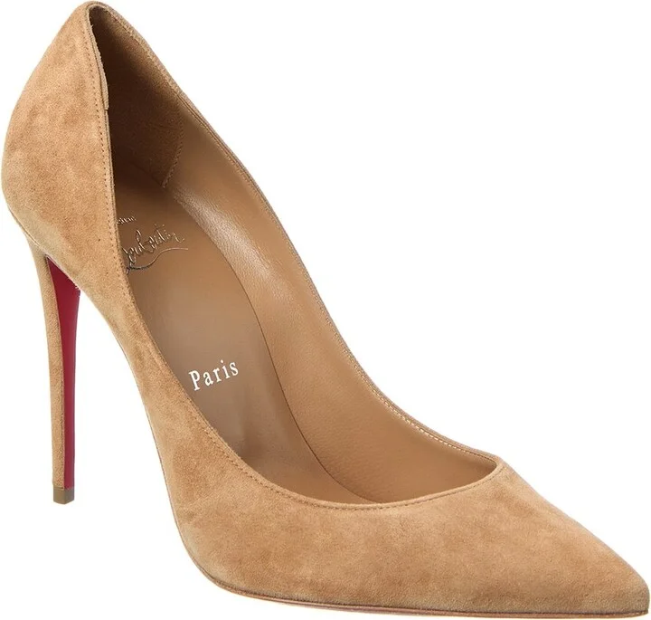 Christian Louboutin Kate 100 Suede Pump