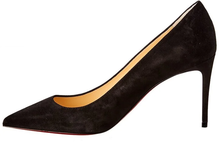 Christian Louboutin Kate 85 Suede Pump - Image 2