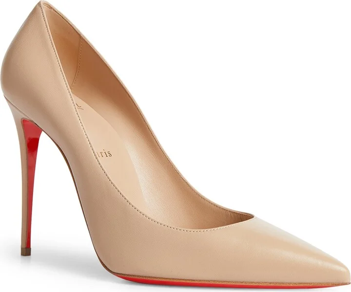 Christian Louboutin Kate Leather Pumps 100 - Image 4