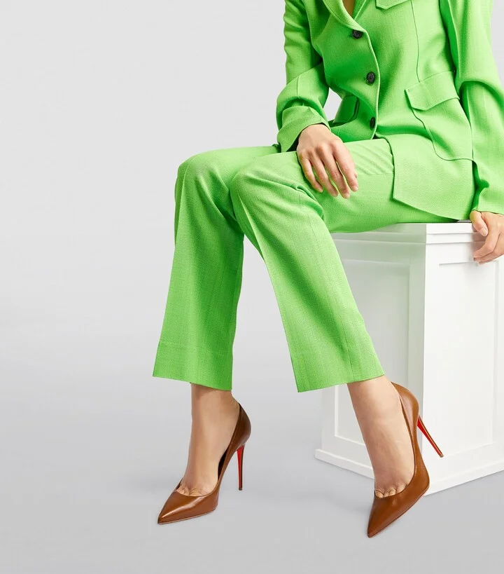 Christian Louboutin Kate Leather Pumps 100 - Image 6