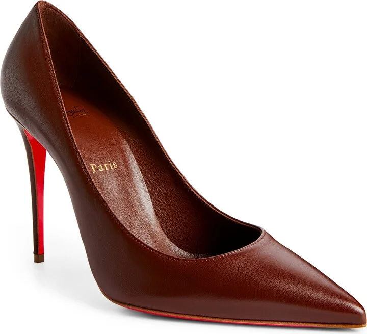 Christian Louboutin Kate Leather Pumps 100 - Image 3