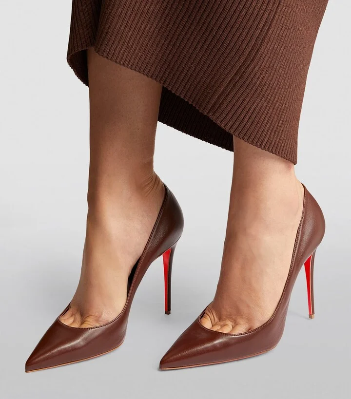 Christian Louboutin Kate Leather Pumps 100 - Image 5