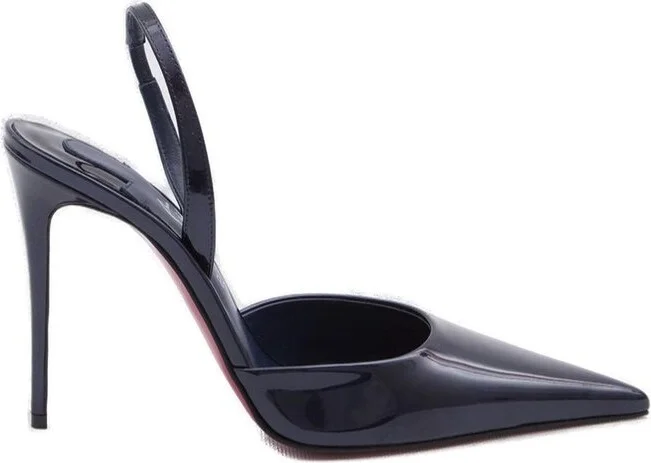 Christian Louboutin Kate Max O Sling Pointed Toe Pumps