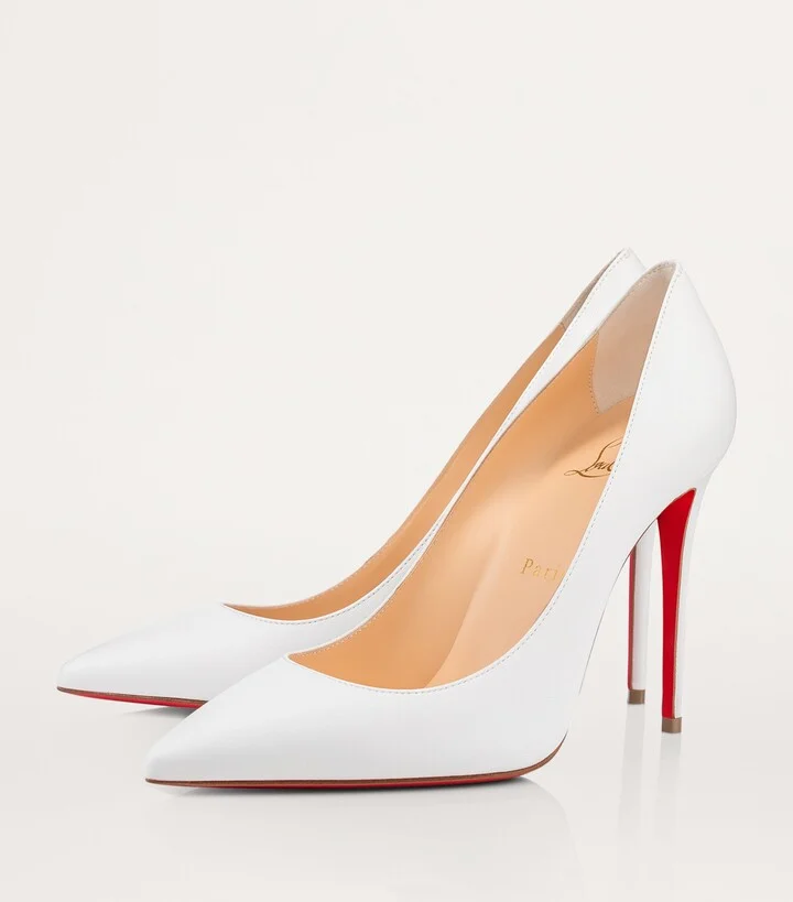 Christian Louboutin Kate Nappa Leather Pumps 100 - Image 4