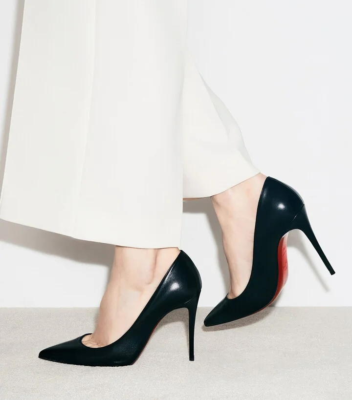 Christian Louboutin Kate Nappa Leather Pumps 100 - Image 2