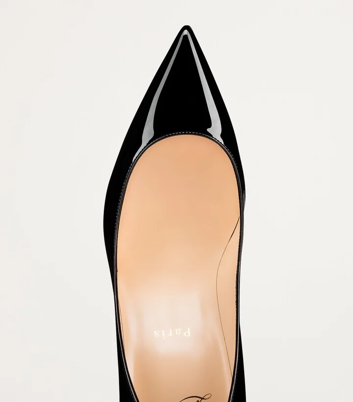 Christian Louboutin Kate Patent Leather Pumps 70 - Image 6