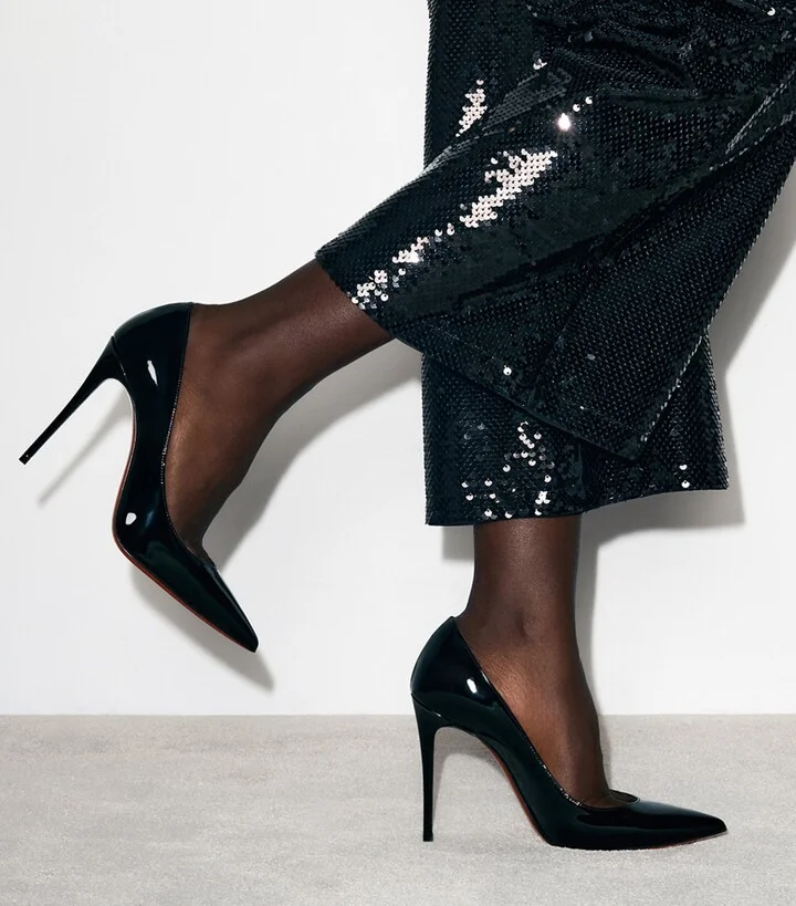 Christian Louboutin Kate Patent Pumps 100 - Image 2