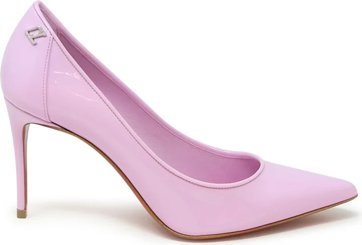 Christian Louboutin Lilac Patent Sporty Kate 85 Pumps