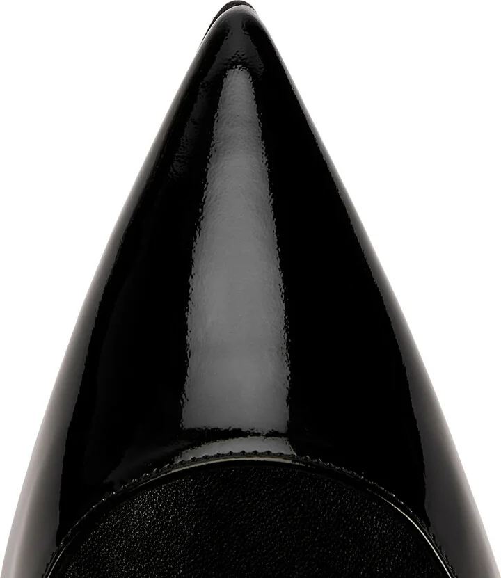 Christian Louboutin Lipchick 100 Patent Leather Pumps - Image 4