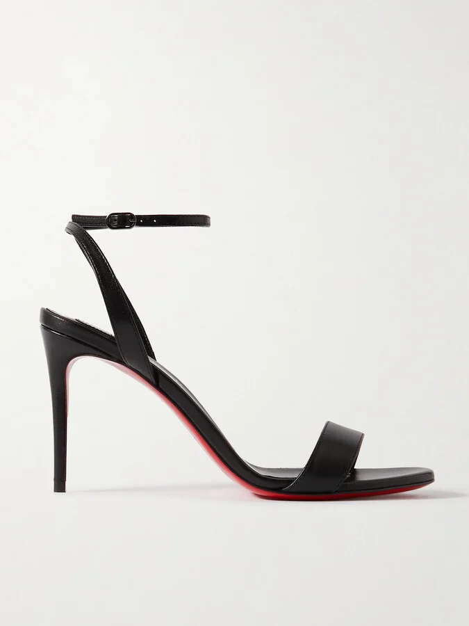 Christian Louboutin - Loubigirl 85 Leather Sandals - Black