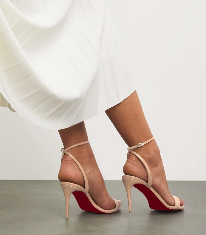 Christian Louboutin Loubigirl Leather Sandals 85 - Image 2